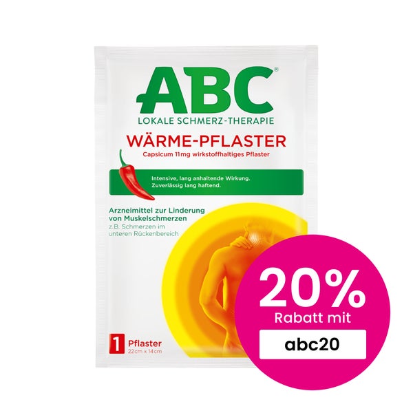 ABC Wärme-pflaster Capsicum Hansaplast m 1 St