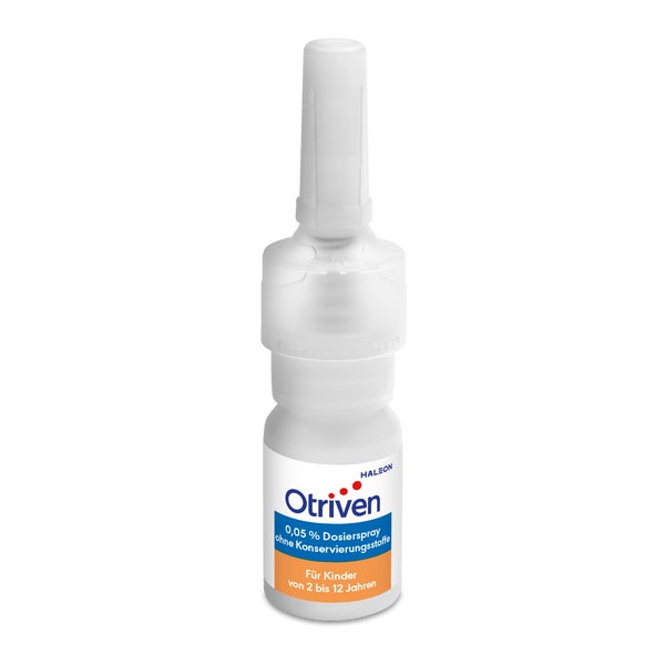 Otriven 0,05 % Dosierspray ohne Konservierungsstoffe für Kinder 10 ml