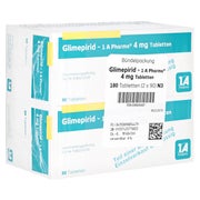 Glimepirid-1a Pharma 4 mg Tabletten 180 St