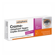 Produktabbildung: Cromo-ratiopharm Augentropfen Einzeldosis 20X0,5 ml