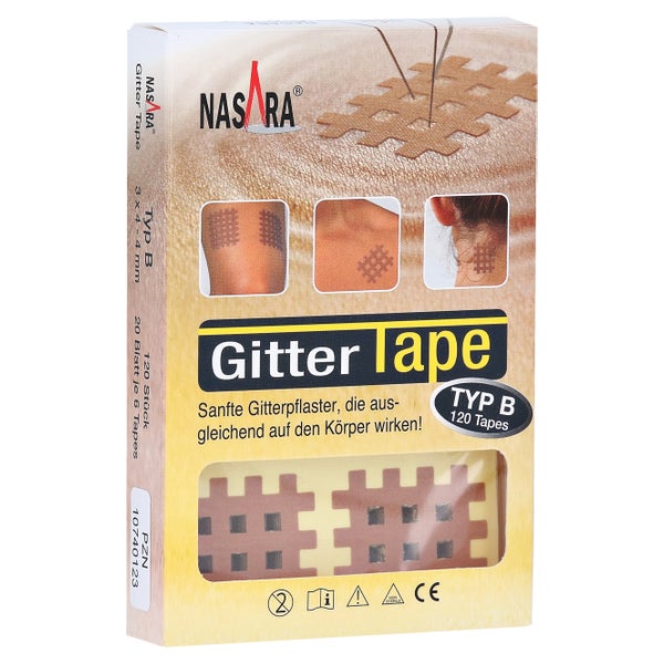 Nasara Gitter Tape Type B 28x36 mm 20x6 1X120 St