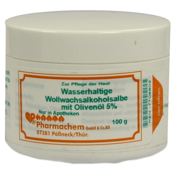 Wollwachsalkoholsalbe Wasserh.m.olivenöl 100 g