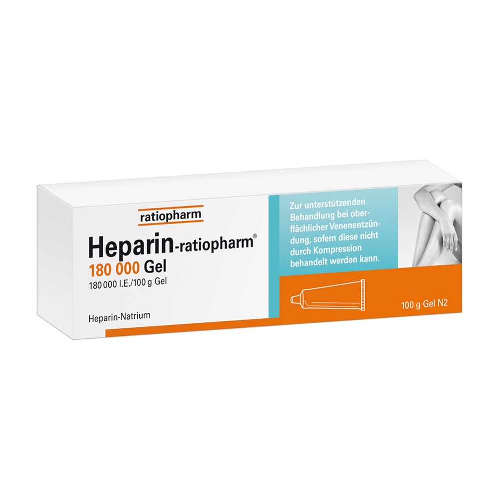Heparin ratiopharm 180.000 100 g