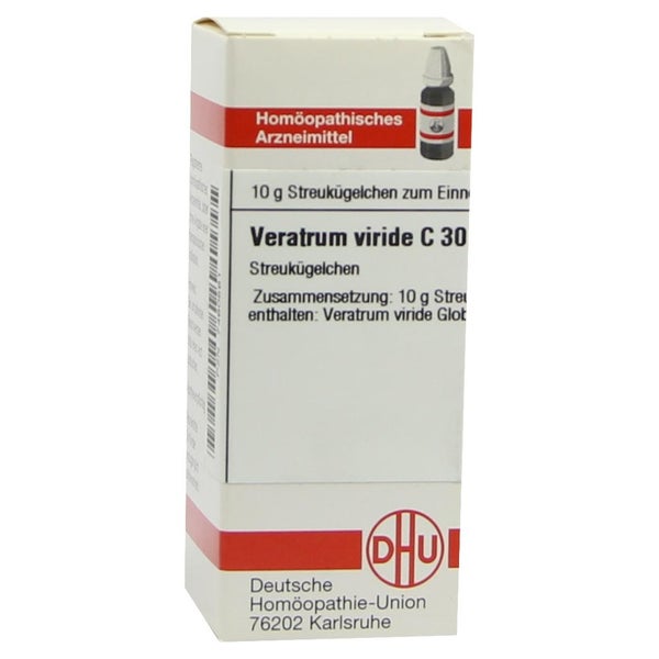 Veratrum Viride C 30 Globuli 10 g