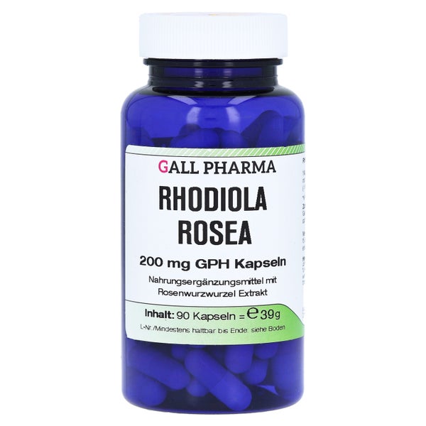 Rhodiola Rosea 200 mg GPH Kapseln 90 St