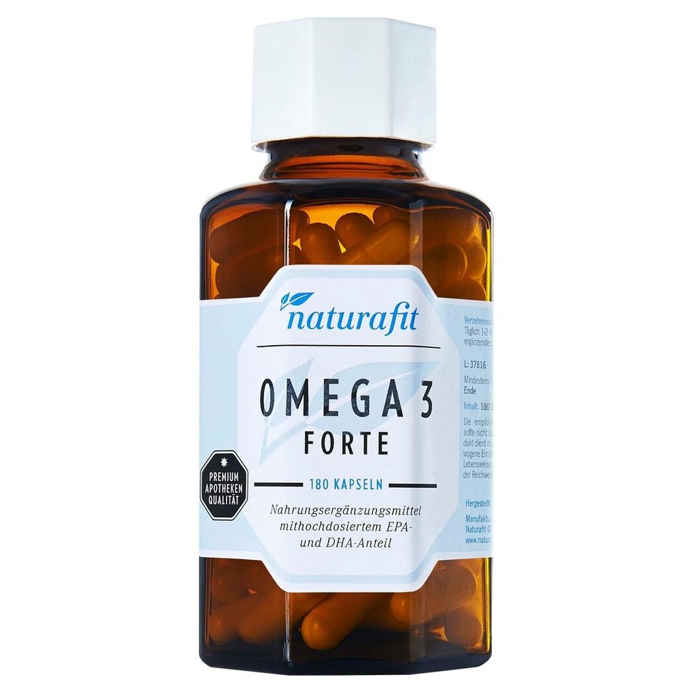 Naturafit Omega-3 Forte Kapseln 180 St