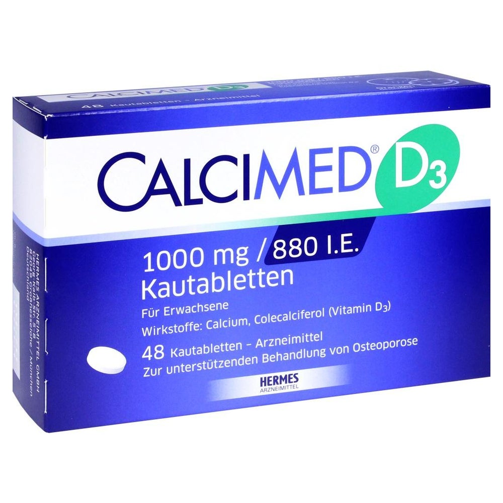 Calcimed D3 1000 mg/880 I.E. Kautablette 48 St