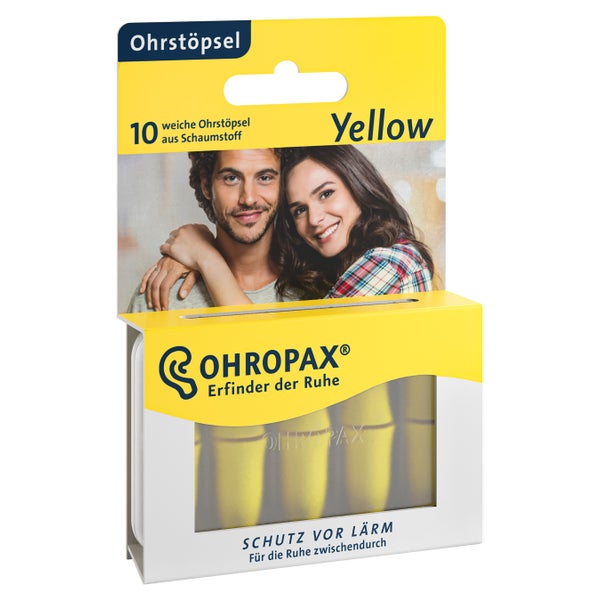 Ohropax Yellow Schaumstoff-stöpsel 10 St