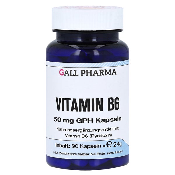 Vitamin B6 50 mg GPH Kapseln 90 St