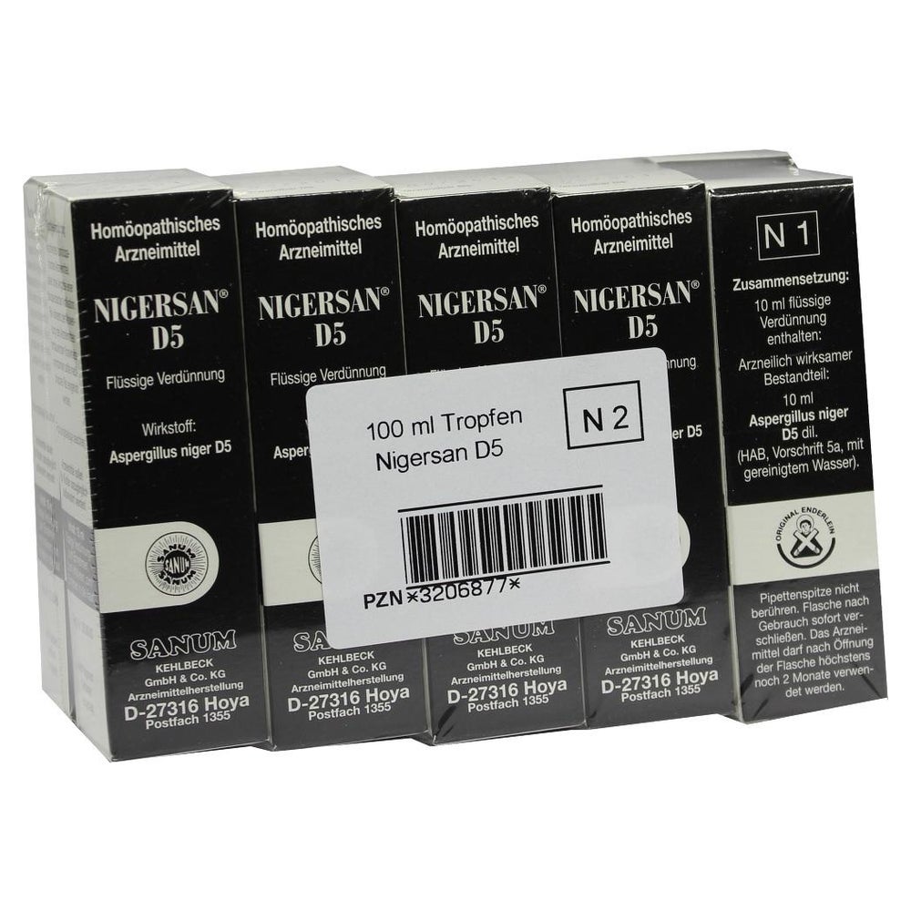 Nigersan D 5 Tropfen 10X10 ml