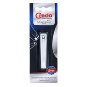 Produktabbildung: Credo Nagelknipser gerade 82 mm mattverchromt - Blisterverpackung 1 St