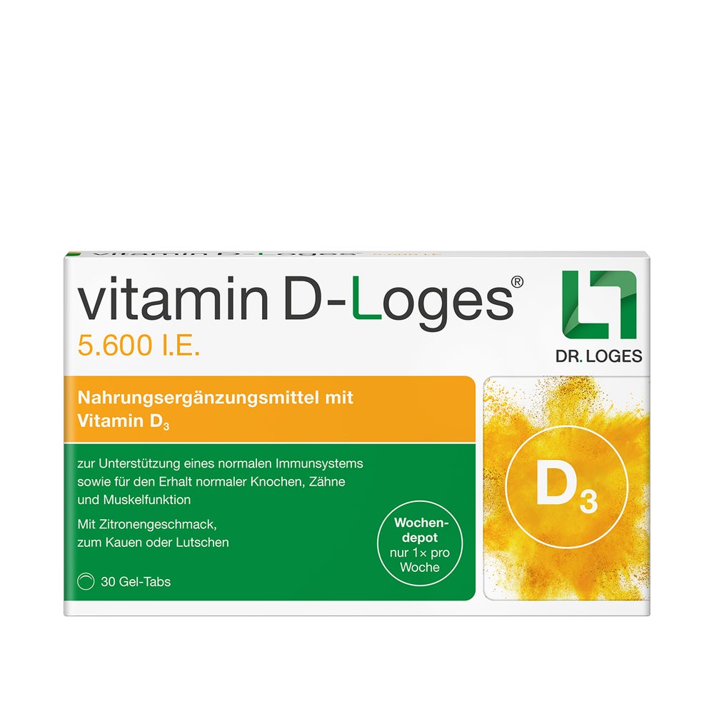 vitamin D-Loges 5.600 I.E. 30 St