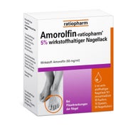 Produktabbildung: Amorolfin ratiopharm 5% 3 ml