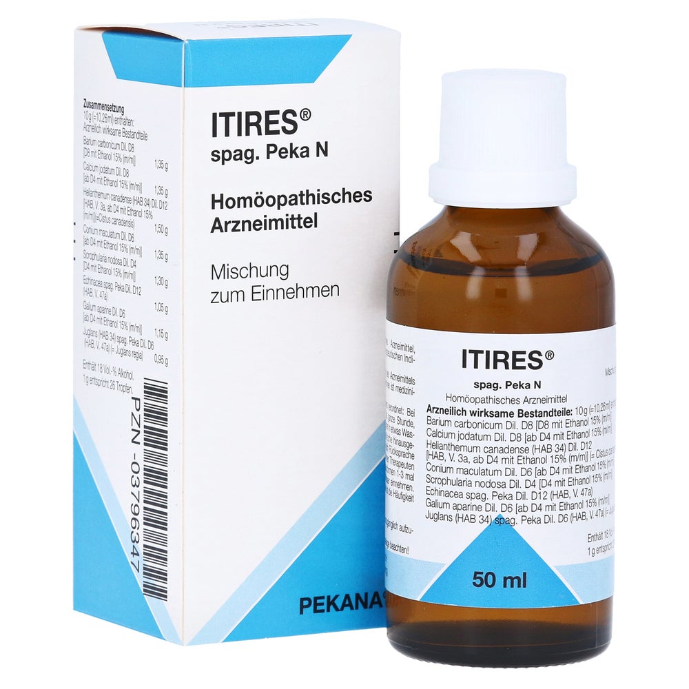 Itires Spag.peka N Tropfen 50 ml