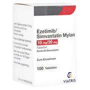 EZETIMIB/Simvastatin Mylan 10 mg/20 mg Tabletten 100 St