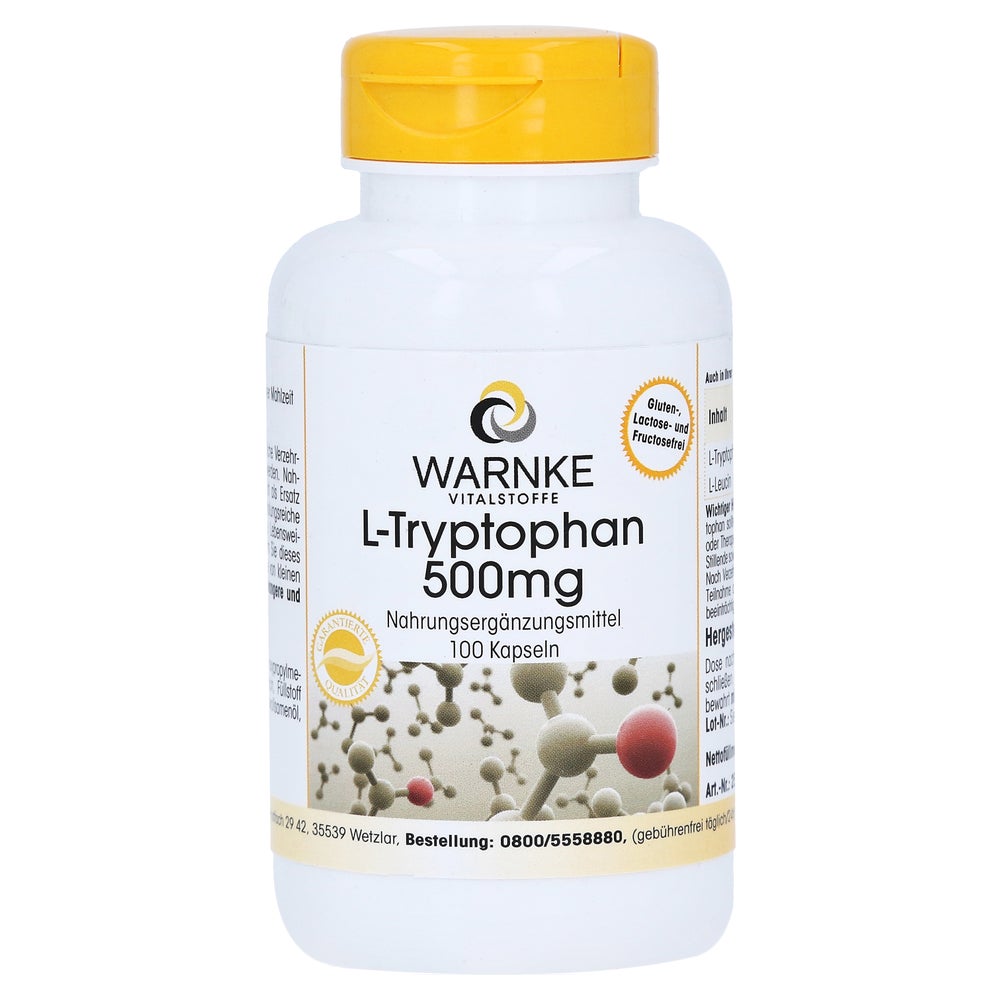 L-tryptophan 500 mg Kapseln 100 St