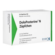 Doloposterine N Zäpfchen 20 St