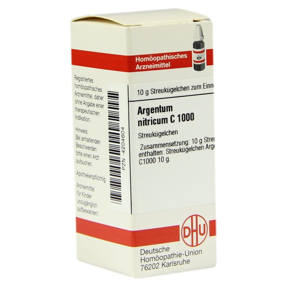 Argentum Nitricum C 1000 Globuli 10 g
