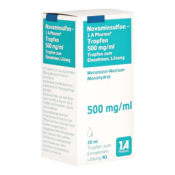 Novaminsulfon-1a Pharma Tropfen 20 ml