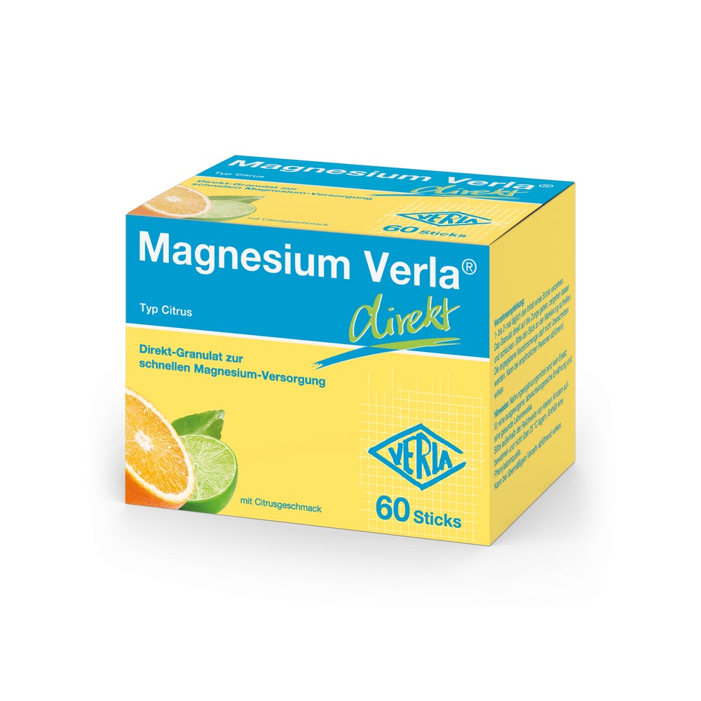 Magnesium Verla Direkt Citrus Granulat 60 St