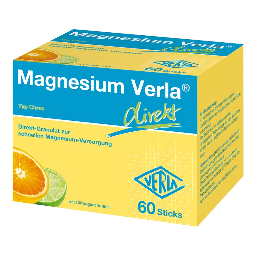Magnesium Verla Direkt Citrus Granulat 60 St