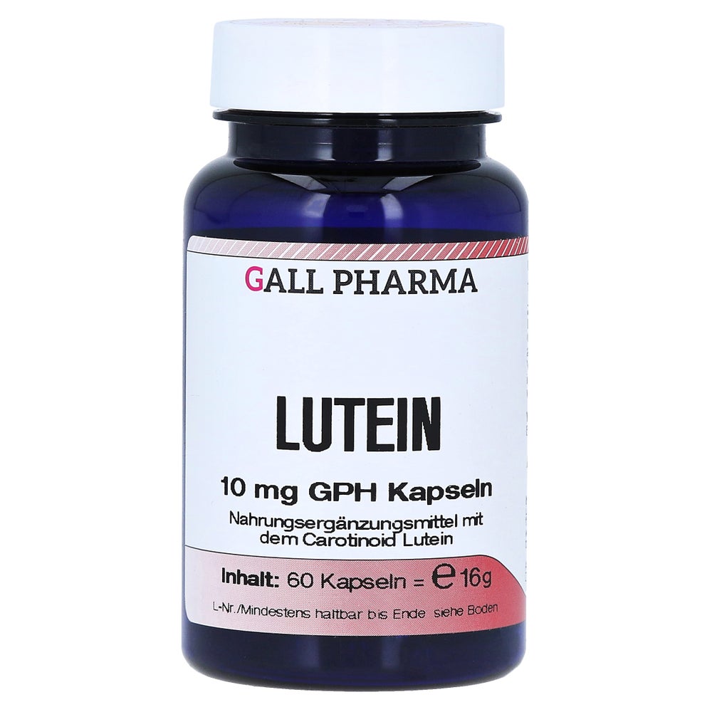 Lutein 10 mg Kapseln 60 St
