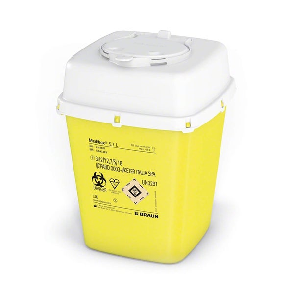 B.Braun Medibox Kanülensammler - 5,7 Ltr. 1 St