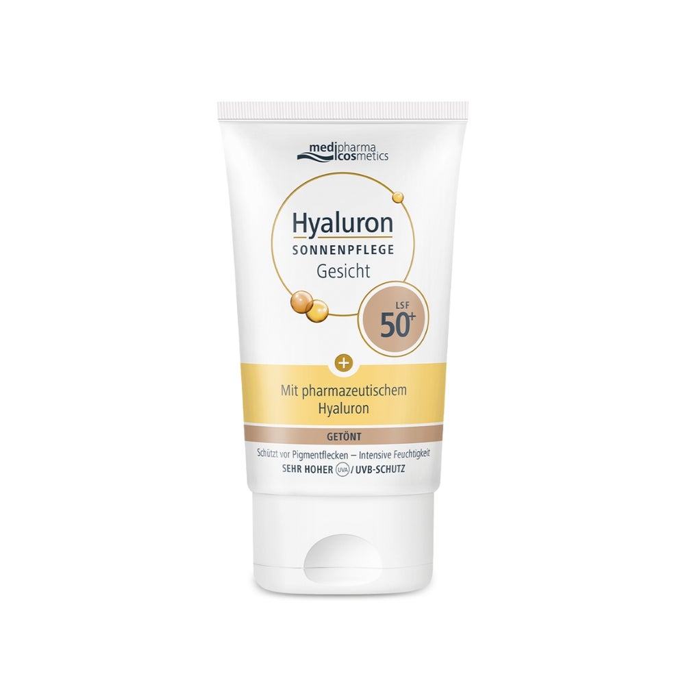 Hyaluron Sonnenpflege Gesicht getönt LSF 50+ 50 ml