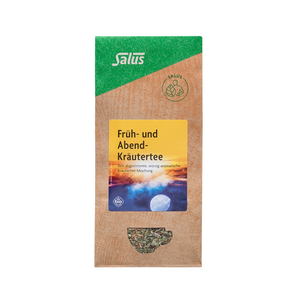 Früh- UND Abend-kräutertee Bio Salus 100 g
