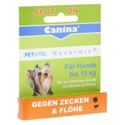Canina Petvital Novermin für kleine Hunde 2 ml
