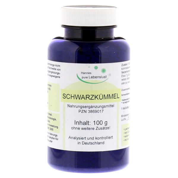 Schwarzkümmel Pulver pur 100 g