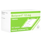 Betavert 12 mg Tabletten 100 St
