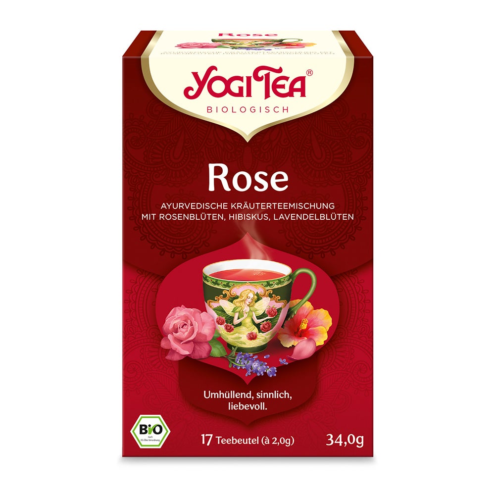 Yogi Tea - Rose Bio Kräutertee | 17 x  2,0g 17X2,0 g