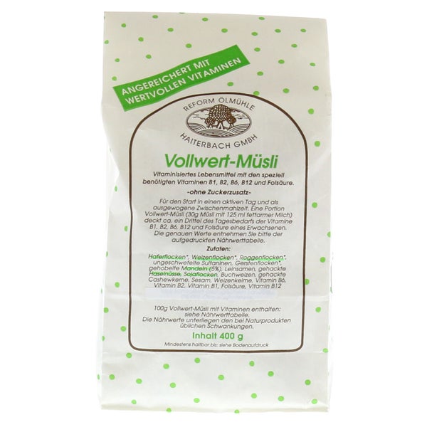 Vollwert Müsli 400 g