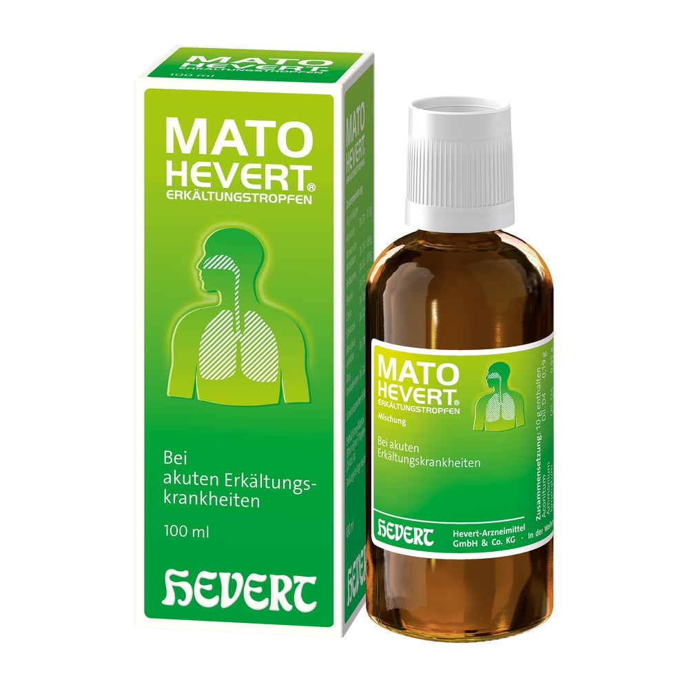 MATO Hevert Erkältungstropfen 100 ml