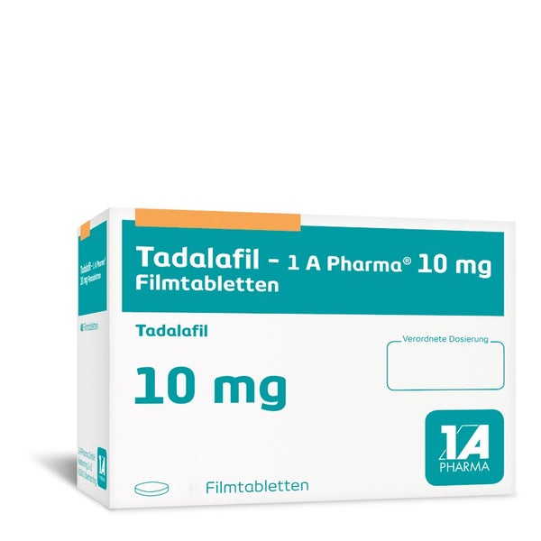 Tadalafil-1a Pharma 10 mg Filmtabletten 12 St