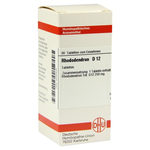 Rhododendron D 12 Tabletten 80 St