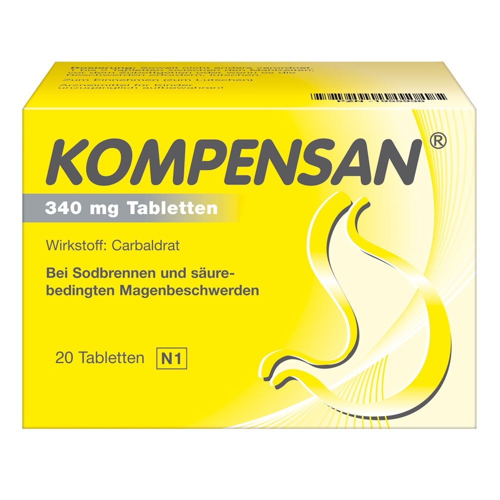 Kompensan 340 mg 20 St
