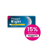 Produktabbildung: Hoggar Night 25 mg Doxylamin Schlaf-Schmelztabletten 10 St