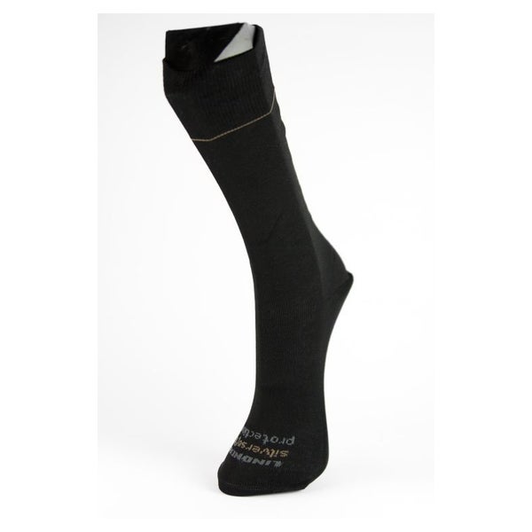 LINDNER® Silversoft® textile Protection - Diabetikersocken, Schwarz, Gr. 45 - 47 2 St