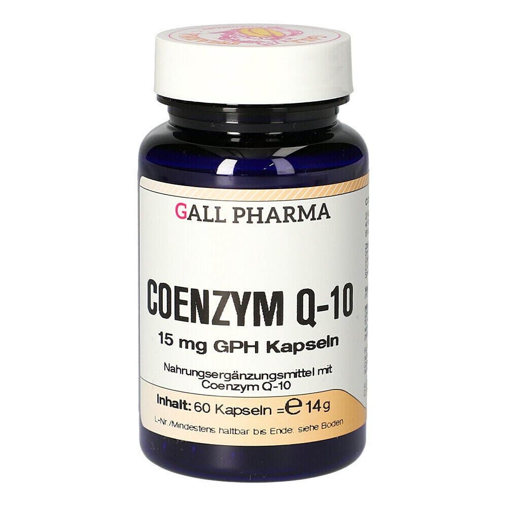 Coenzym Q10 15 mg GPH Kapseln 60 St