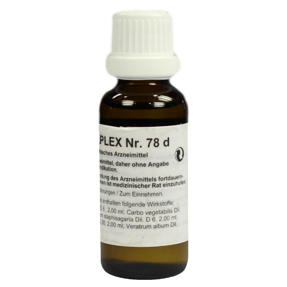 Regenaplex Nr.78 d Tropfen zum Einnehmen 30 ml
