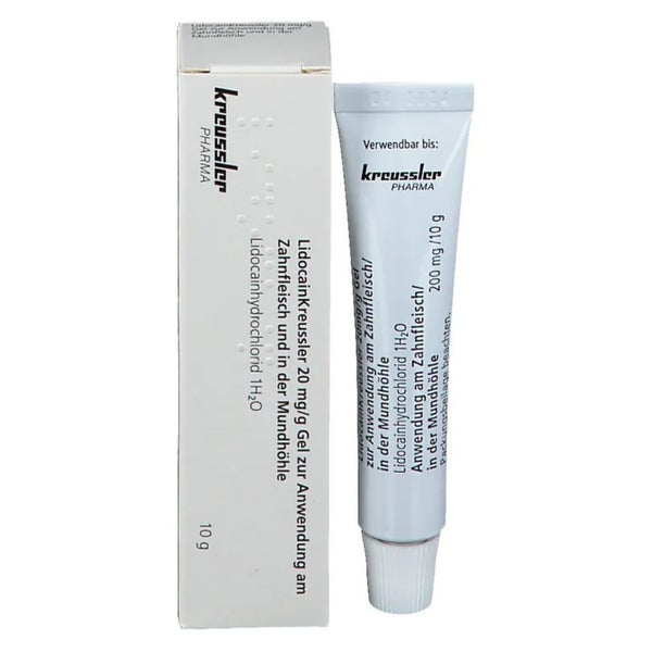 Lidocain Kreussler 20 mg/g Gel 10 g