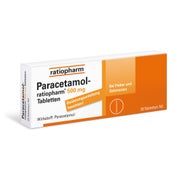 Produktabbildung: Paracetamol ratiopharm 500mg 20 St