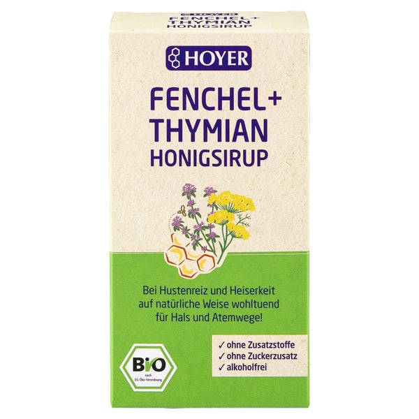 Hoyer Fenchel + Thymian Honigsirup 250 g