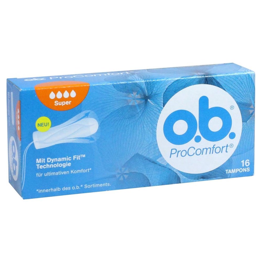 O.B. Tampons Procomfort super 16 St