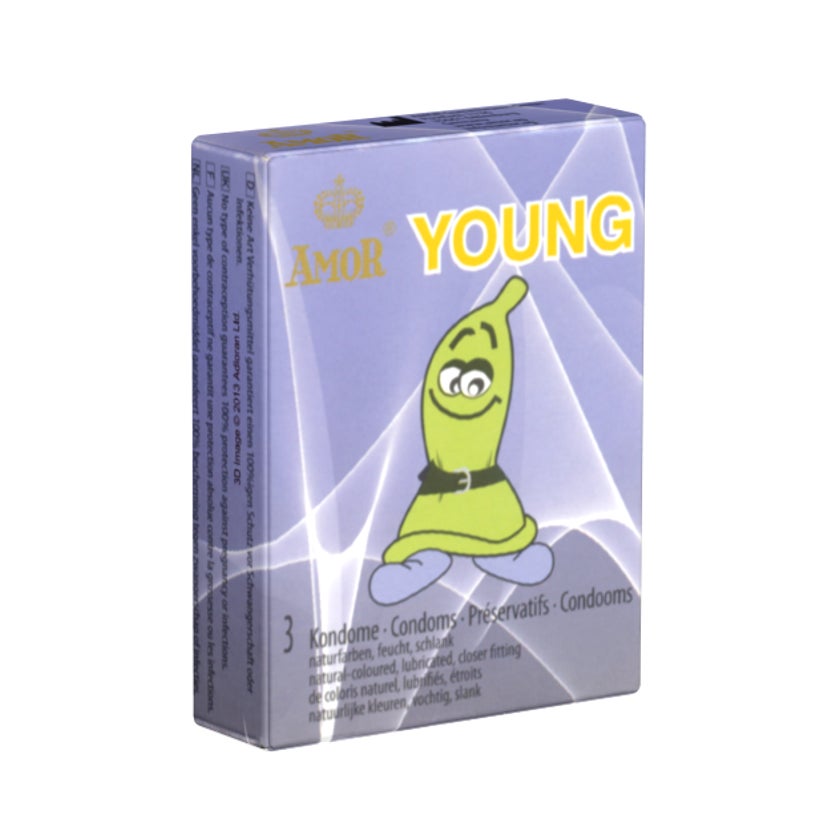 Young Jugendkondome fr den schlanken Penis (3 Kondome) 3 St online kaufen  | DocMorris
