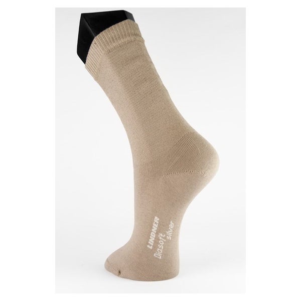 LINDNER® Diasoft® - Diabetikersocken, Schwarz, Gr. 38 - 40 2 St