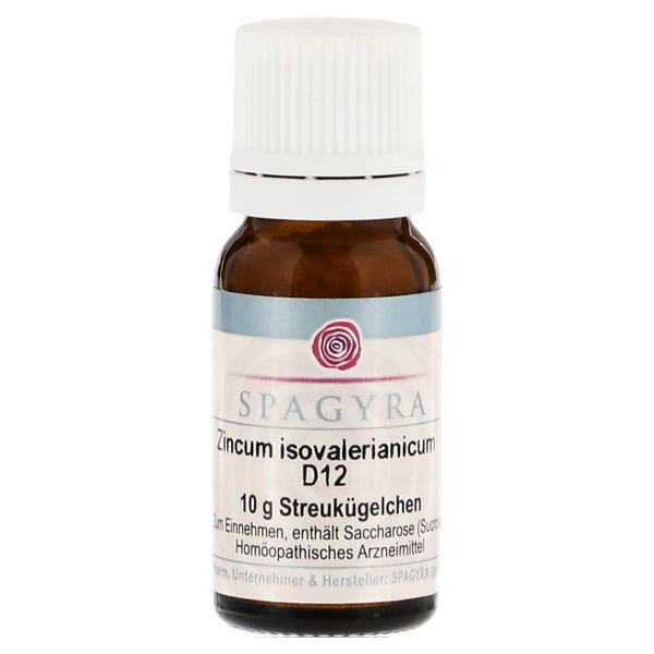 Zincum Isovalerianicum D 12 Globuli 10 g