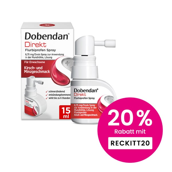 DOBENDAN Direkt Flurbiprofen Spray 15 ml